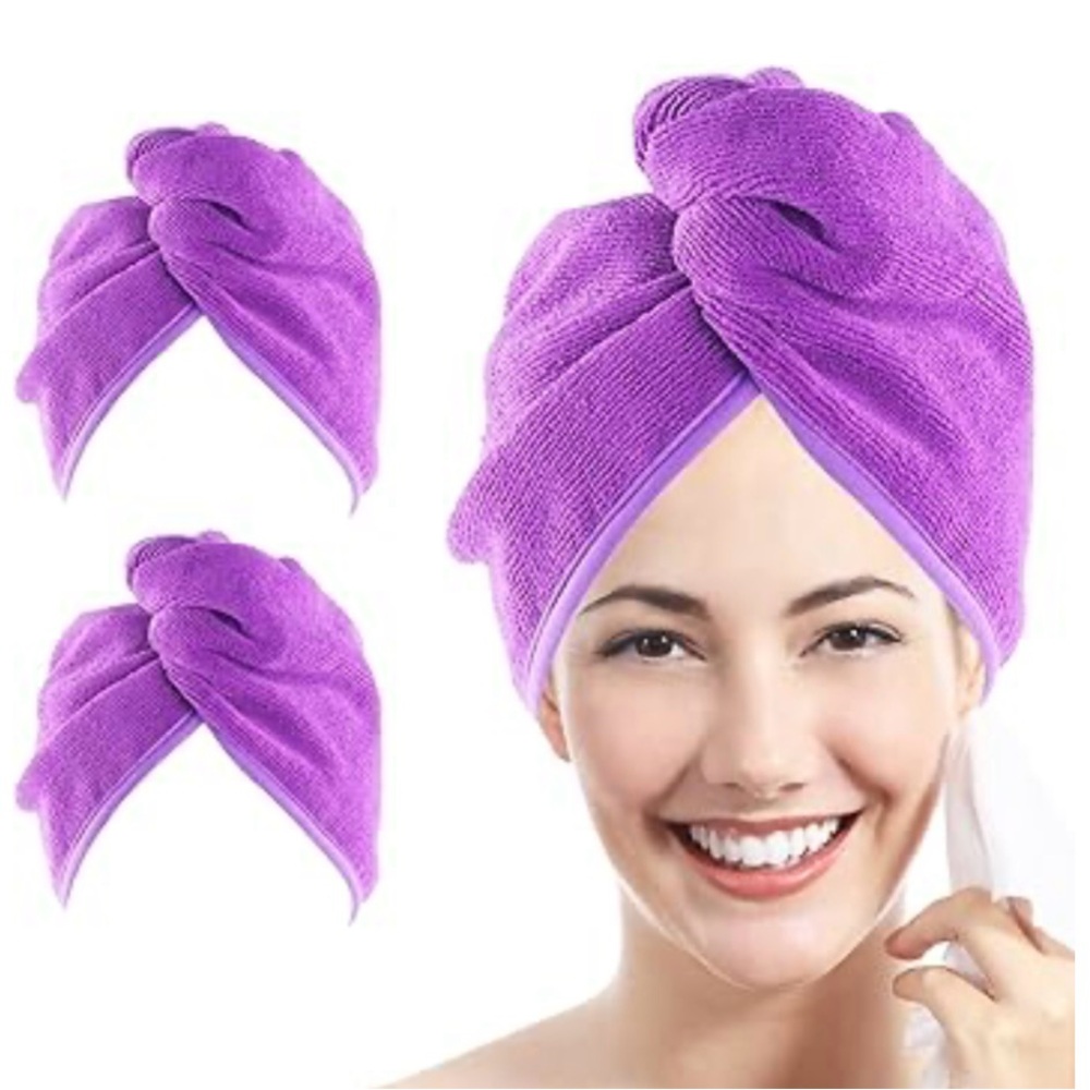 Ultra Plush Microfiber Hair Towel Wrap